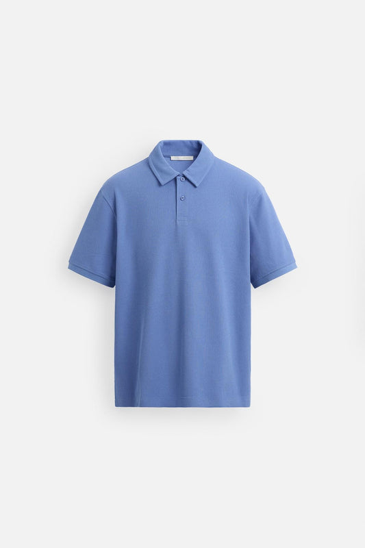 TEXTURED POLO SHIRT